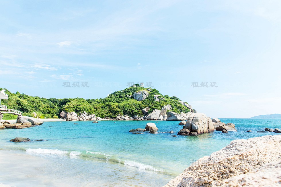 巽寮灣游艇碼頭→巽寮灣三角洲島→巽寮灣游艇碼頭 巽寮灣游艇碼頭→巽寮灣三角洲島→巽寮灣游艇碼頭